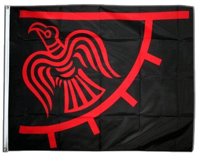 Flagge Wikinger Odinicraven - 90 x 150 cm
