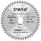 Trend Wood Mitre Saw Blade, 215mm Diameter, 30mm Bore, 48 Teeth, 2.6mm Kerf, -5° Hook, TCT, Medium/Fine Finish, CSB/CC21548