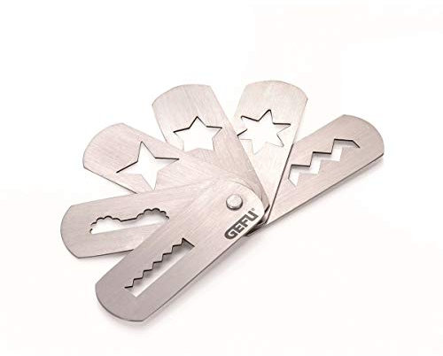 GEFU GE14220 Accessoire à Pâtisserie pour Hachoir à Viande Acier Inoxydable Inox 8,41 x 1,9 x 28,8 cm