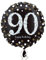amscan 3374301 Folie zum 90. Geburtstag Luftballons, 18 (45cm)
