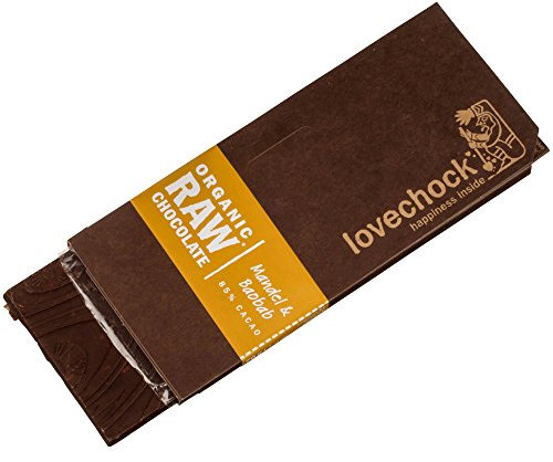 Lovechock - Tablette de chocolat cru bio - amandes/baobab