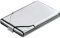 Zigarettenetui metall Zigarettenbox klein flach aufklappbar matt silber mit Taschenspiegel für Damen und Herren 7 Zigaretten Cigarette Case aus Edelstahl
