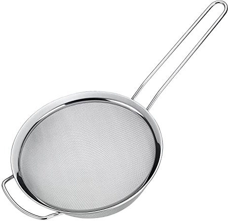 Westmark Haushaltssieb mit breitem Rand, Picante, ø 20 cm, Rostfreier Edelstahl, Silber, 12162270