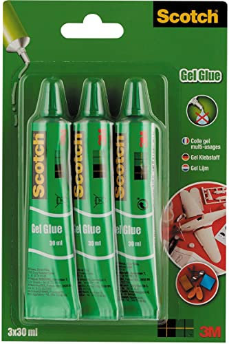 Scotch - Tubetti di colla gel, set da 3