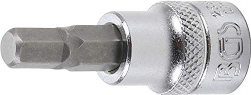 BGS 2580 | Bit-Einsatz | 10 mm (3/8) | Innensechskant 7 mm