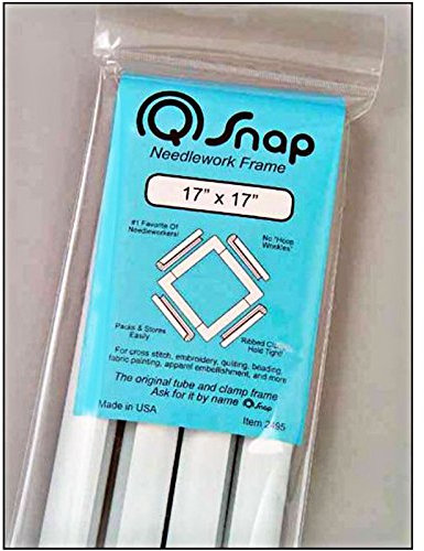 Q-Snap Rahmen Quilting Stickerei Kreuzstich 17 x 17 cm