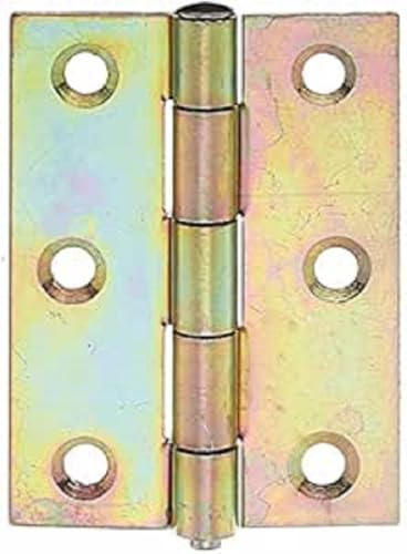Alberts 851569 Scharnier | halbbreit | sendzimirverzinkt | 63 x 45 mm | 25er Set