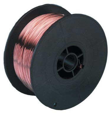 CFH Universal-Schweißdraht Ø 0,6 mm SD 584 – 1 kg Spule, D 100, verkupferter MIG/MAG-Schweißdraht zum Schutzgasschweißen von unlegierten und niedriglegierten Stählen, ISO 14341-A - G 42 4 M21 G3Si1