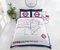 Homespace Direct London Tube Undgerground &Bettwäsche Bettbezug, Kopfkissenbezügen, King Size