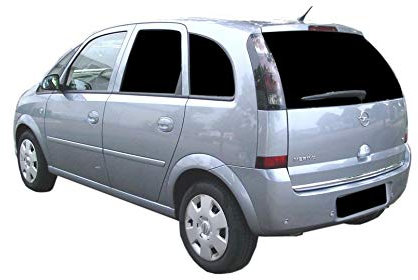 Solarplexius Auto-Sonnenschutz Scheiben-Tönung passgenau für OPEL MERIVA A Bj. 03-10 Keine Folie Komplettsatz