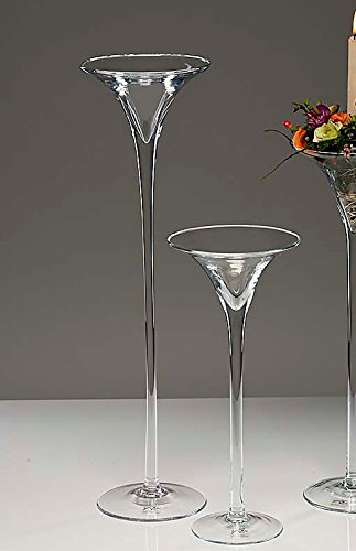 Kerzenhalter Glimmer klar rund 60 cm Ø 17 cm von Sandra Rich