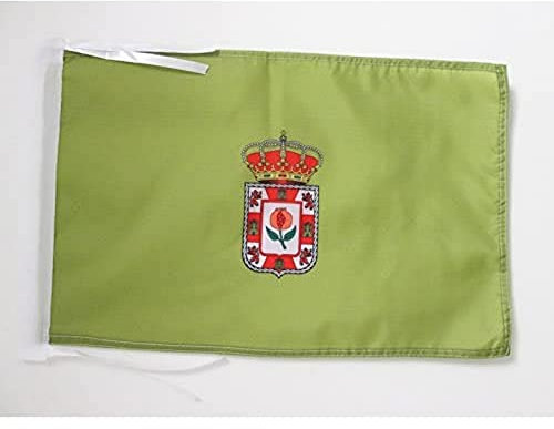 BANDERA de la PROVINCIA DE GRANADA 45x30cm - BANDERINA GRANADA EN ANDALUCÍA 30 x 45 cm cordeles - AZ FLAG