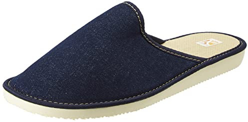 Bosaco Pantofole Ciabatte Uomo Casa Pantofola Ciabatta Suola di Memoria (42 EU, Jeans)