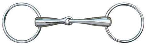 HKM 9866.0211 Snaffle Bit Solid Stainless Steel 16 mm
