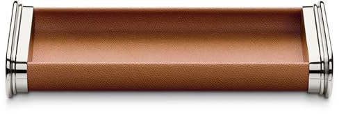Graf von Faber-Castell 118541 - Ablageschale mit Lederummantelung, braun