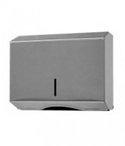 Falthandtuchspender Edelstahl gebürstet für alle Falthandtuch-Formate
