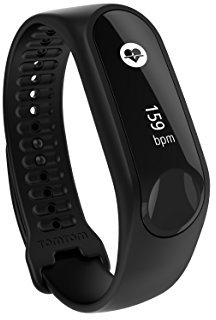 TomTom Touch Cardio - Braccialetto Fitness con Cardiofrequenzimetro Integrato, Cinturino Large, Nero