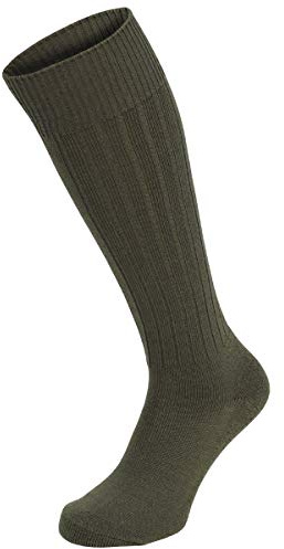 MFH BW Stiefelsocken, Oliv, Wintersocken, Frotteesohle, Keilferse, sehr warm