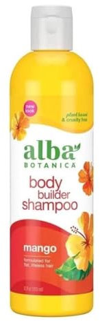 ALBA BOTANICA Body Builder Mango Shampoo 355ml