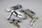 Scroll Satin Chrome Door Handle Internal (Cylinder & Thumbturn) Lock Set