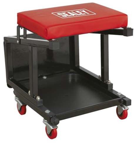 Sealey SCR16 Mechanic's Utility Seat & Step Stool