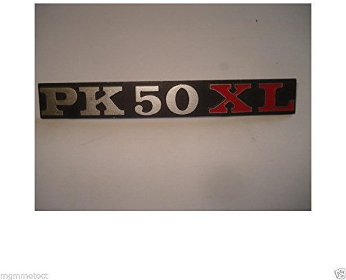 TARGHETTA IN METALLO PER COFANO LATERALE VESPA 50 PK 50 XL