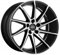 OXIGIN 20 Attraction black full polish 10,5x20 ET23 5.00x112 Hub Bore 66.60 mm - Alu felgen