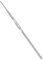 Addi Häkelnadel aus feinem Stahl, Metall, Silber, 0.6mm