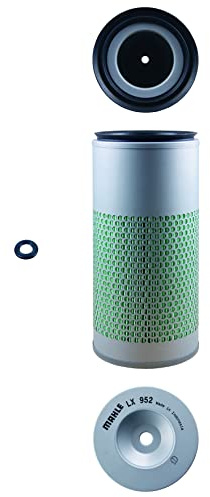 MAHLE LX 952 Luftfilter für Land Rover Defender Station Wagon (L316, L315) | Kompatibel mit: LAND ROVER DEFENDER Cabrio, LAND DEFENDER Station Wagon