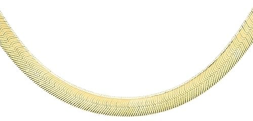 Carissima Gold Schlangenkette 9 Karat 375er Gelbgold Pyton (halbrund/fischgrät) 41cm 1.11.1173