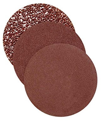 RETOL disques abrasifs auto-agrippants, 225 mm, G240, p. ponceuses à plâtre, corindon normal (Lot de 50)