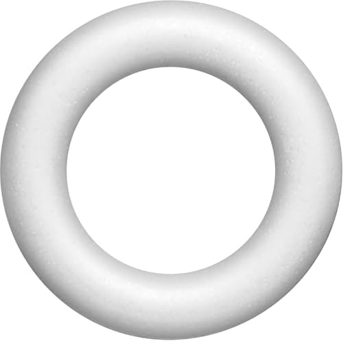 Gütermann / KnorrPrandell 6759408 - Styropor-Halbring 20cm Ø, 2 Stück/Pack