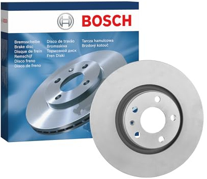 Bosch BD1163 Brake Disc - 320.8 mm - Front Axle - 1 Single Disc | Vented High-Carbon Disc - ECE-R90 Certified - Improved Cooling, Reduced Brake Fade, Corrosion Protection