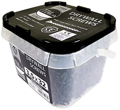 TIMco 00038DRYCT Coarse Thread Drywall Screw 3.5 x 38 - (Tub of 1500)