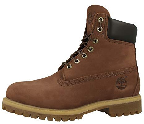 Timberland 6 in Premium Waterproof', Stivaletti Uomo, Marrone (Cognac Waterbuck), 40 EU