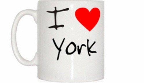 I Love Heart York Mug