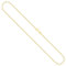 EDELIND Goldkette, Panzerkette flach Gelbgold 750/18 K, Länge 45 cm, Breite 1.1 mm, Gewicht ca. 2.4 g., NEU