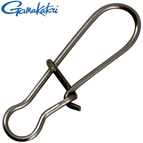 Gamakatsu Hyper Ez Snap - Karabiner, Größe/Tragkraft/Packungsinhalt:Gr. 4 / 48kg / 7 Stück