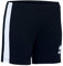 Errea Damen Amazon Kurze Sporthose, Schwarz/Weiß, M