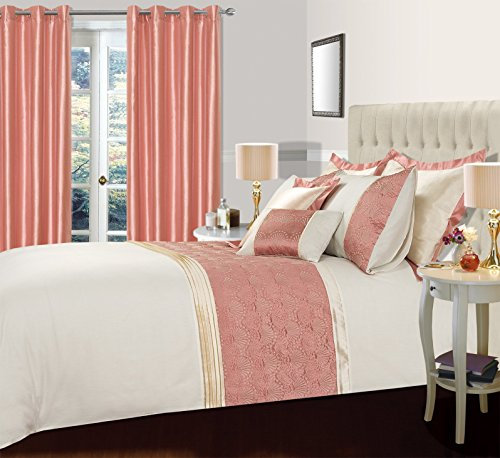 Intimates Single Bed Rose Gold Chic Duvet Cover Bedding Set- Valdez