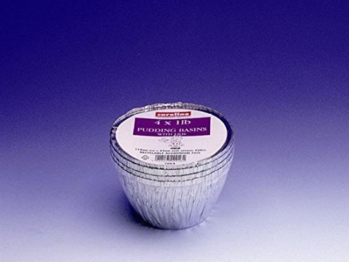 FOIL Pudding BASINS 1LB PK4 1044