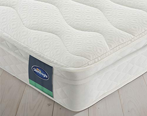 Silentnight Miracoil Cushion Top Mattress | Medium Firm | Single