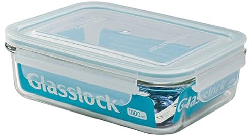 Glasslock. Fiambrera hermética cristal templado 1000 ml.