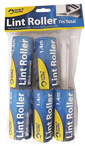 3 roller - Clothes fabric furnishings lint roller with rolls 3 * 1.4m -total 4.2mtr