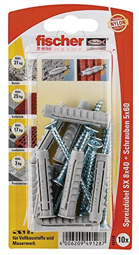 Fischer, 49128, Tasselli Fischer S X 8 Sk