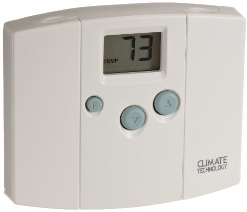 Supco 43054 Electronic Digital Wall Thermostats with Blue Back Light, 45 to 95 Degree F, 20-30 VAC