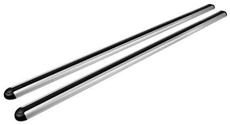 NORDRIVE N15025 Alumia, 1 Paar Dachträger aus Aluminium – M – 120 cm