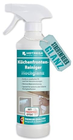 HOTREGA Küchenfronten-Reiniger Hochglanz 500ml - Küchenreinigung, Küchenreiniger, Intensivreiniger, Frontenreiniger (500ml)