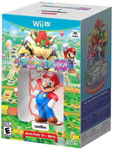 Mario Party 10 + Mario amiibo Bundle - Wii U by Nintendo