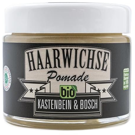 KASTENBEIN & BOSCH: Haarwichse Pomade - Bio- Haarstyling Creme für glänzende Auftritte (100ml)